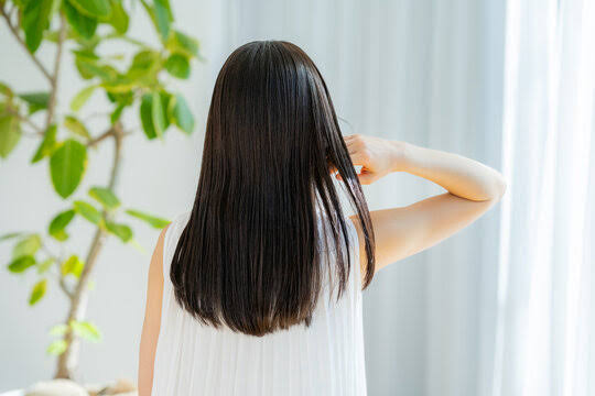ロングヘアです